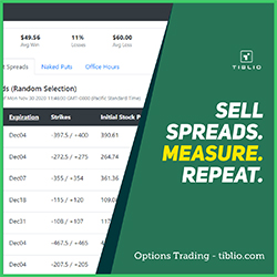 Tiblio Options Trading System