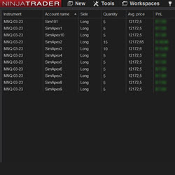 NinjaTrader 8 Order Duplicator