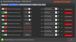 NinjaTrader Risk Management Assistant