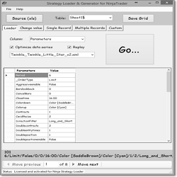 Strategy Loader & Generator