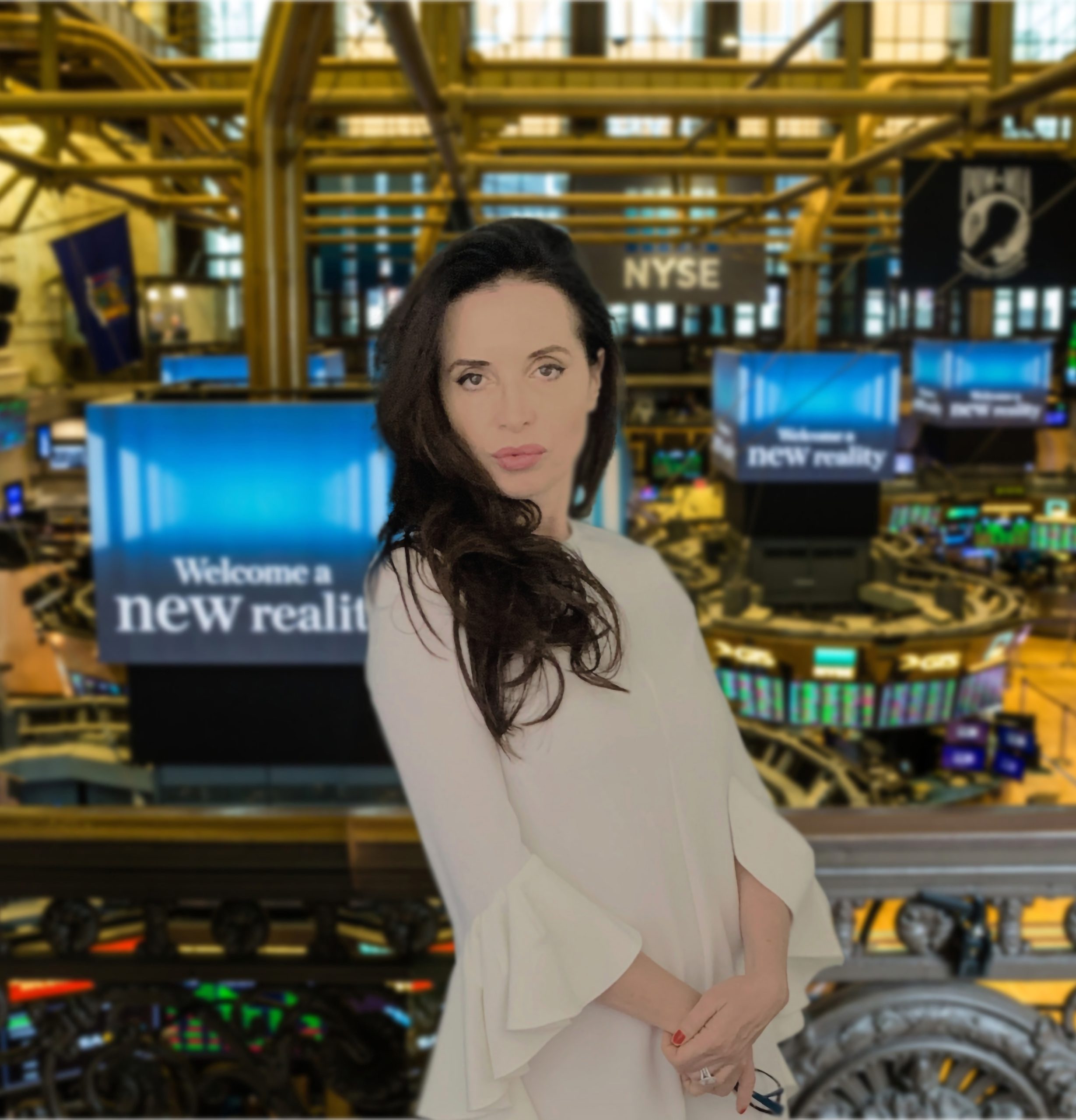 Alla Peters at the NYSE